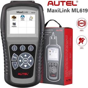 img 4 attached to 🔧 Autel ABS SRS OBD2 Scanner, Autel Scanner Maxilink ML619, Enhanced AL619 Upgrade, Check Engine Code Reader with 10 OBD2 Test Modes