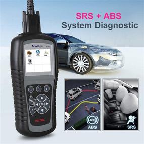 img 3 attached to 🔧 Autel ABS SRS OBD2 Scanner, Autel Scanner Maxilink ML619, Enhanced AL619 Upgrade, Check Engine Code Reader with 10 OBD2 Test Modes