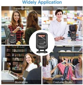 img 3 attached to 📸 Eyoyo 1D 2D Desktop Barcode Scanner: Hands-Free USB Wired Reader for Supermarket, Library, Retail Store, and Mobile Phone Screen Capture