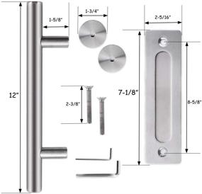 img 2 attached to 🔒 Stainless Handle Round Heavy Garages: Durable Storage Solutions with Sturdy Construction