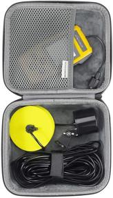 img 1 attached to 🎣 Venterior Portable Handheld Fish Finder Storage Case: Ultimate Protection for Kayak Fishing Gear Sonar Transducer Fishfinder (Black)