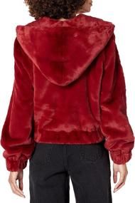 img 3 attached to Drop Womens Sloane Hooded Chocolate Women's Clothing and Coats, Jackets & Vests