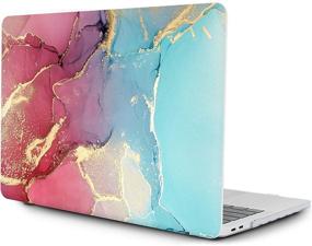 img 4 attached to 📱 OneGET MacBook Pro 13 Inch Case with Touch Bar Laptop Case 2016 2019 A1989 A1706 A1708 A2159 MacBook Pro Cover for MacBook Pro 13 Inches Hard Shell Marble (A2159/A1989/A1706/A1708 Pro 13'' S180)