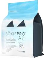 boxiepro air: lightweight, deep clean, scent free, hard clumping cat litter - plant-based formula - cleaner home - probiotic powered odor control logo