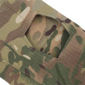 img 2 attached to HJLYQXQ Men's Military Tactical Multicam Army Camo Hunting Airsoft Paintball BDU Combat Uniform - Quick-Dry Shirt and Pants Set