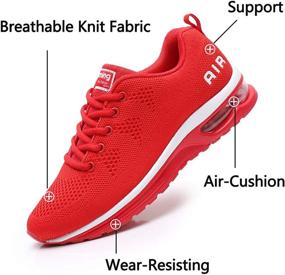 img 1 attached to RUMPRA Women's Lightweight Breathable Athletic Sneakers - Designed for Active Lifestyle