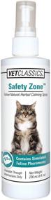 img 4 attached to 🐾 Vet Classics Safety Zone Calming Spray for Dogs and Cats - Herbal Anxiety Relief, Nervousness Support - 8 Fl. Oz.