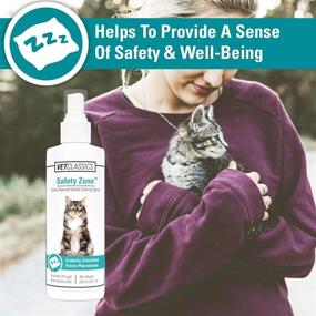 img 2 attached to 🐾 Vet Classics Safety Zone Calming Spray for Dogs and Cats - Herbal Anxiety Relief, Nervousness Support - 8 Fl. Oz.