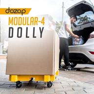 dozop modular 4 dolly collapsible appliances logo