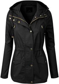 img 4 attached to MixMatchy Womens Lightweight Militray Utility Women's Clothing in Coats, Jackets & Vests