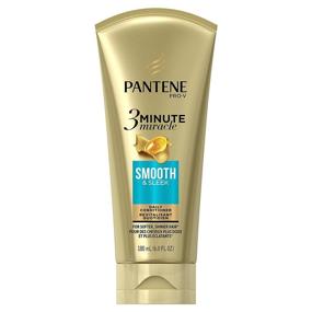 img 1 attached to 💁 Pantene Smooth & Sleek 3 Minute Miracle Daily Conditioner: Get Smooth and Sleek Hair in Just 3 Minutes (6.0 fl oz, Packaging May Vary)