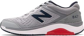 img 4 attached to New Balance Walking Gunmetal Natural Men's Shoes and Athletic