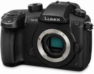 📷 panasonic lumix gh5 - 4k digital camera with 20.3mp, 5-axis is, and 10-bit video" logo