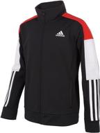 adidas front colorblock tricot jacket logo