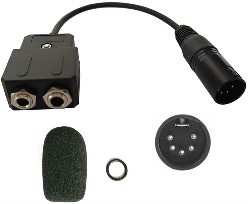 ufq aviation headset connectors connector 로고