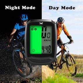 img 1 attached to Stay Ahead of the Game with the Waterproof Wireless Bicycle Speedometer - LCD Display & Multi-Functions