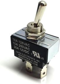 img 1 attached to GAMA Electronics Toggle Switch 30 Amp SPST On-Off