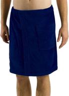 🛀 bathrobe in bamboo cotton for men logo