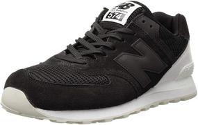 img 4 attached to New Balance 574V1 Synthetic Sneaker Men's Shoes in Fashion Sneakers