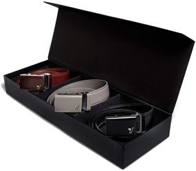 img 2 attached to Premium Gift Box Men's Accessories: Mission Belt Belts