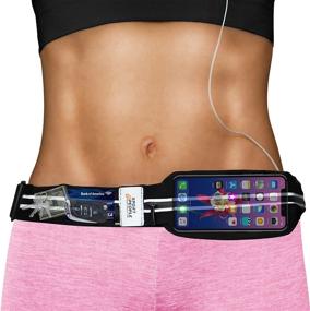 img 3 attached to Sport2People Running Belt: Ultimate Fanny Pack for Running, Phone Holder & Travel Belt