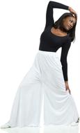 👖 danzcue women's celebration of spirit palazzo pant: divine style and comfort for every occasion логотип