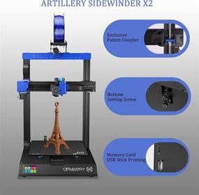 img 3 attached to 🖨️ Pre-Assembled Artillery Sidewinder Ultra Quiet 300x300x400mm 3D Printer