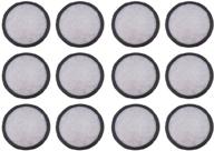 12-pack replacement charcoal water filters for mr. coffee makers by nispira logo