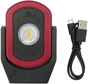 img 2 attached to 🔦 MAXXEON MXN00810 WorkStar Cyclops: USB-C Rechargeable LED Inspection Light (Red) - Suitable for Single Purchase