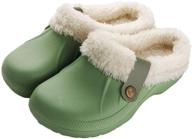 🧦 outdoor men's winter slippers with non-slip sole - mules & clogs logo