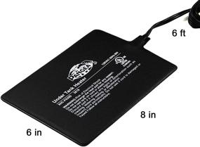 img 3 attached to Pangea Reptile Heat Mat: Optimal Heating Solution for Reptiles