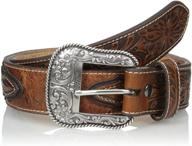 🤠 ariat ostrich print circle concho men's accessories collection logo