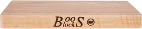 img 3 attached to 🪓 John Boos 10x10x1 Map﻿le Wood Edge Grain Reversible Cutting Board for Chop-N-Slice