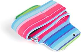 img 3 attached to Chic Buds IPhone 5 Armband With Open Screen Access (Fiesta Stripe)