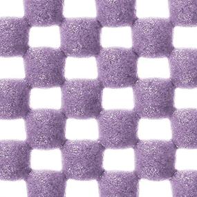 img 1 attached to 🔮 Non-Slip Grid Pattern Shelf Liner Drawer Liner for Kitchen Cabinets - Light Purple