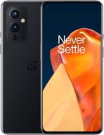 📱 oneplus 9 astral black: unlocked 5g android smartphone with 8gb ram, 128gb storage, 120hz fluid display, hasselblad triple camera, 65w ultra fast charge, 15w wireless charge, and alexa built-in logo