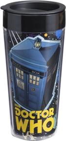 img 2 attached to Vandor 16051 Doctor Who 16 oz 🌌 Plastic Travel Mug: Vibrant Multicolor Design & Ultimate Portability