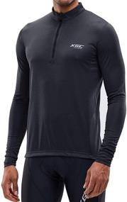 img 4 attached to Sleeve Cycling Jersey Jerseys Breathable Sports & Fitness