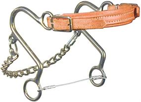 img 2 attached to Reinsman Little Flat Leather Hackamore