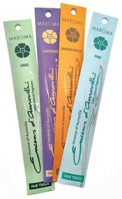 img 1 attached to 🌲 Pine Needle Incense by Maroma - Pack of 10 Sticks