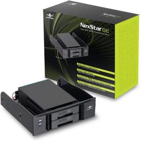 img 3 attached to 💽 Черный Vantec NexStar SE MRK-525ST Двойной жесткий диск SATA 2,5 дюйма Rack