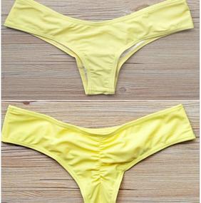 img 3 attached to 👙 CROSS1946 Womens Brazilian Bikini Swimsuit: Fashionable Women's Clothing for Swimsuits & Cover Ups