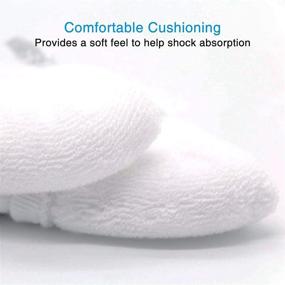 img 1 attached to 🧦 Premium Comfort for Women: BERING Low Ankle Cushioned Running Socks (6 Pairs)