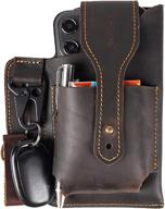 leather holster iphone samsung galaxy logo