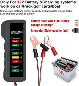 img 1 attached to Автомобильный анализатор аккумуляторной батареи Зарядка генератора