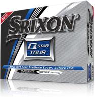 ⛳️ enhance your golf game with srixon q-star tour 2 golf balls – one dozen logo