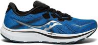 saucony omni running shoes for men in alloy - athletic footwear logo