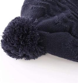 img 1 attached to 🧢 Stay Warm and Stylish with Connectyle Toddler Fleece Earflap Winter Boys' Accessories