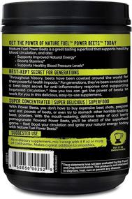 img 3 attached to 🌿 Nature Fuel Power Beets Powder: Boost Circulation & Enhance Energy with Delicious Acai Berry Pomegranate - Non-GMO Superfood Supplement, 60 Servings