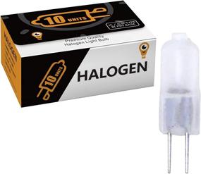 img 3 attached to 🔆 10-Pack Soft Frosted Lens 20W AC/DC 12V Light Bulb Replacement JC G4 2-Pin Base Halogen Office Landscape Warmer Lamp 12V 20 Watts Bi-Pin Warm Clear Bright White T3 Capsule Under Cabinet Gentle Beam: Improved SEO-friendly Product Name